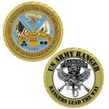 1 3/4" Custom Texture Tone Army Double Sided Coin